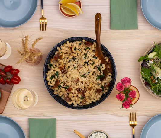 Prosciutto & Spinach Cavatappi