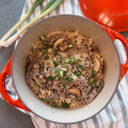 Beef Stroganoff