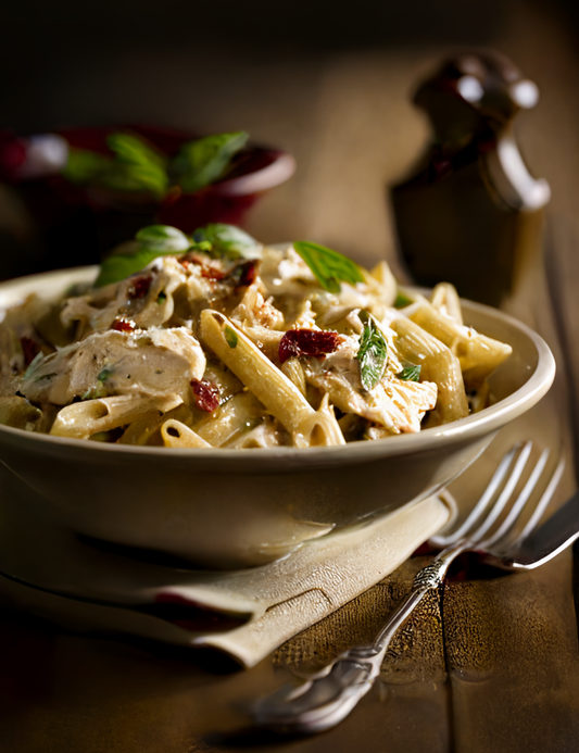 Easy Chicken Alfredo Pasta