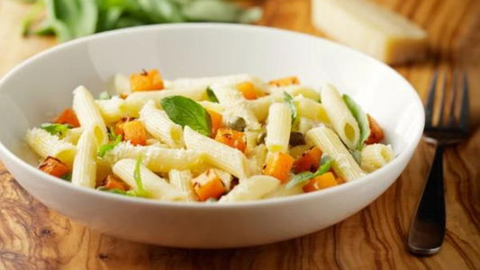 roasted butternut squash with creamy sauce recipe