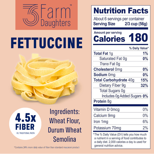 High Fiber Fettuccine
