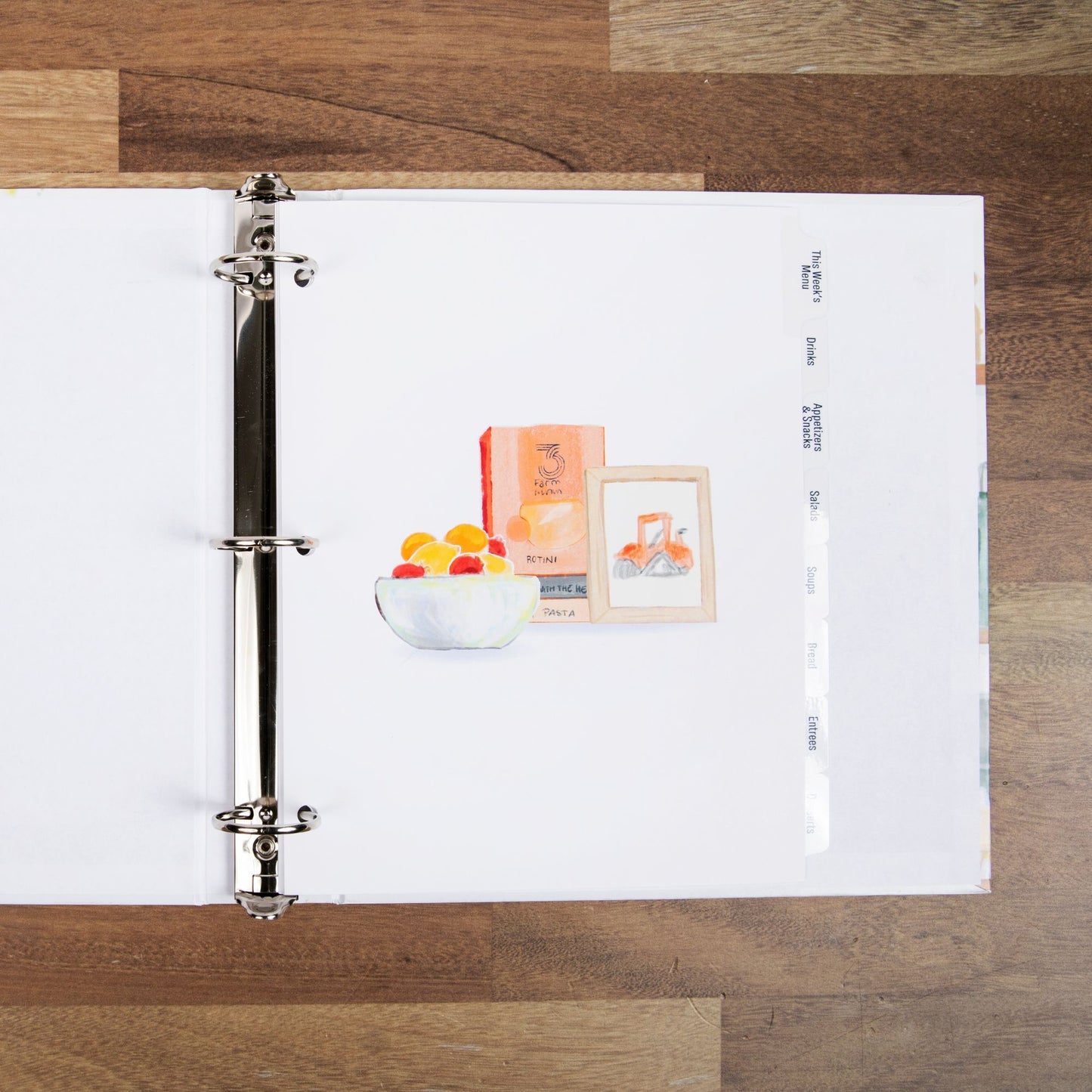Recipe Divider Tabs