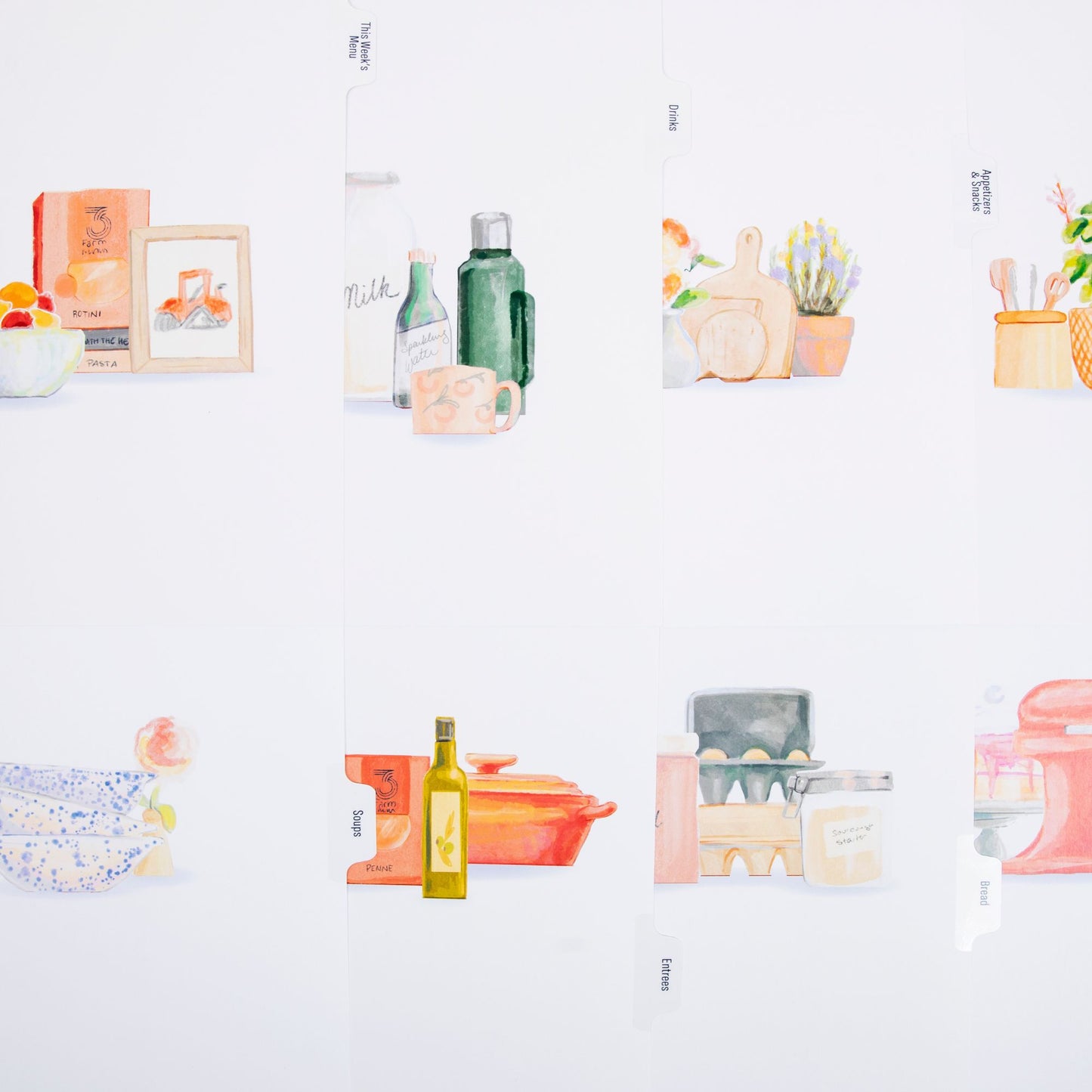 Recipe Divider Tabs
