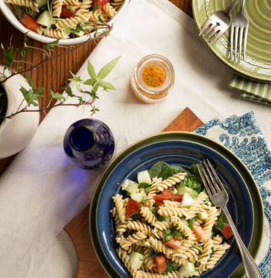 Vegan Cannellini Bean & Arugula Rotini