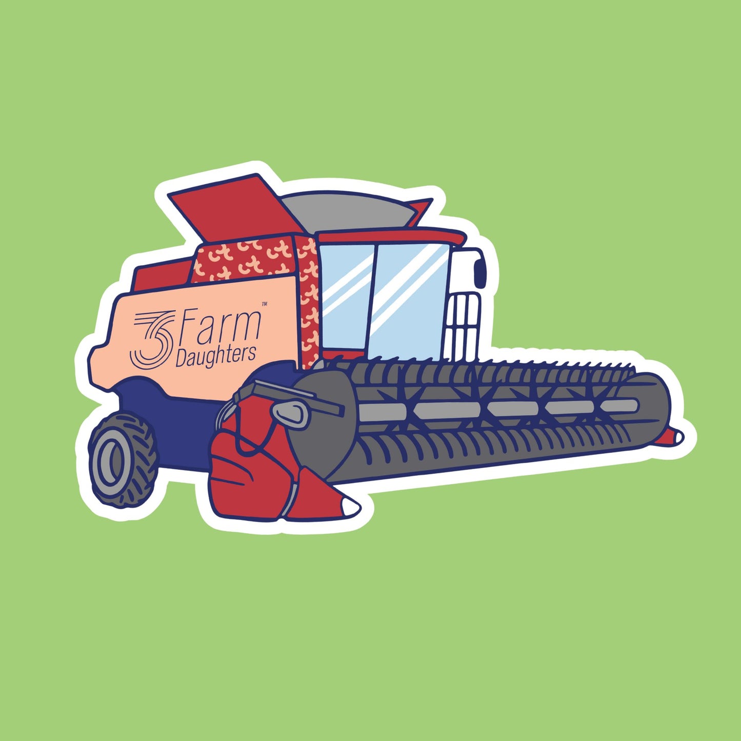 PEACHY, The Combine Sticker