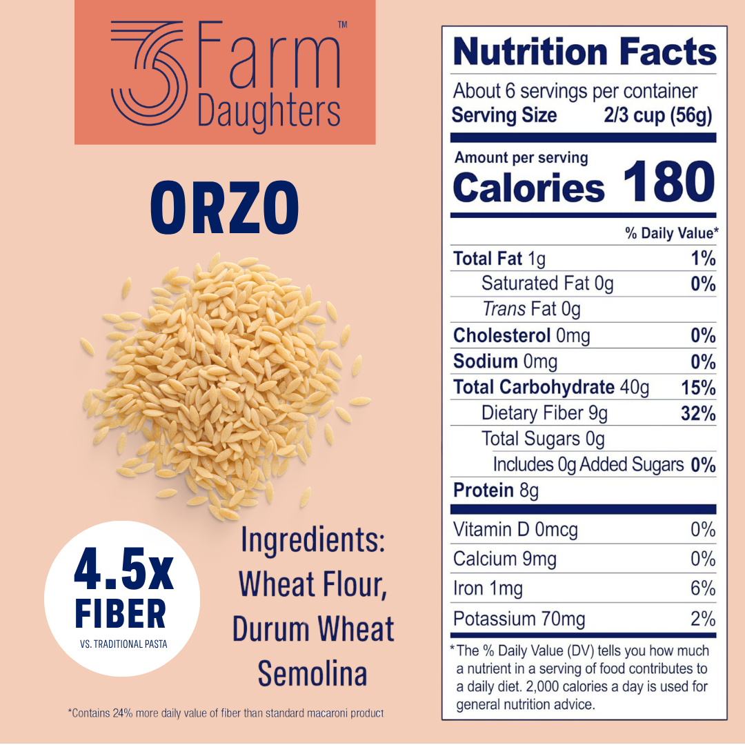 High Fiber Orzo