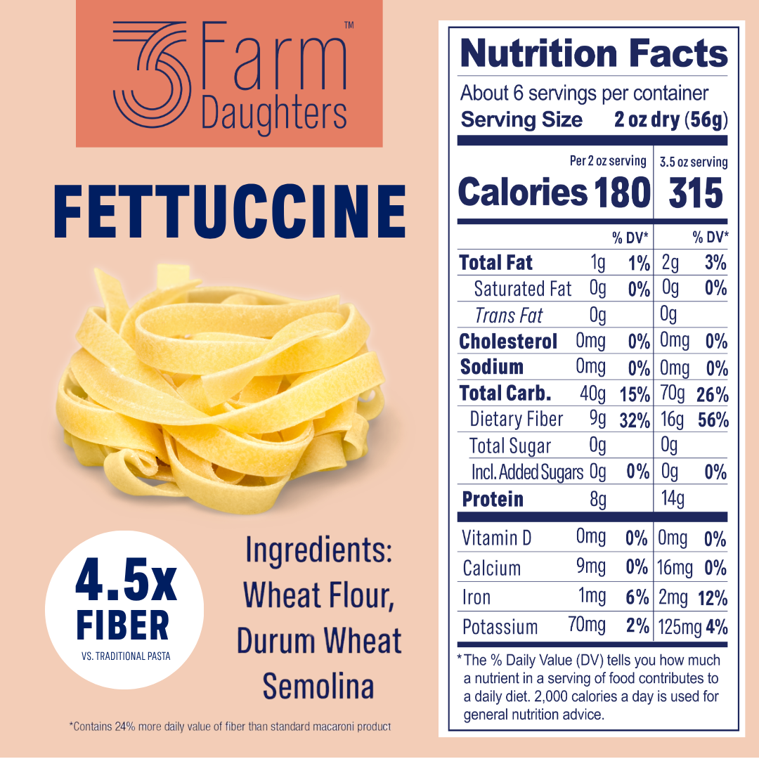 High Fiber Fettuccine