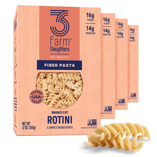 4 boxes of high fiber rotini pasta