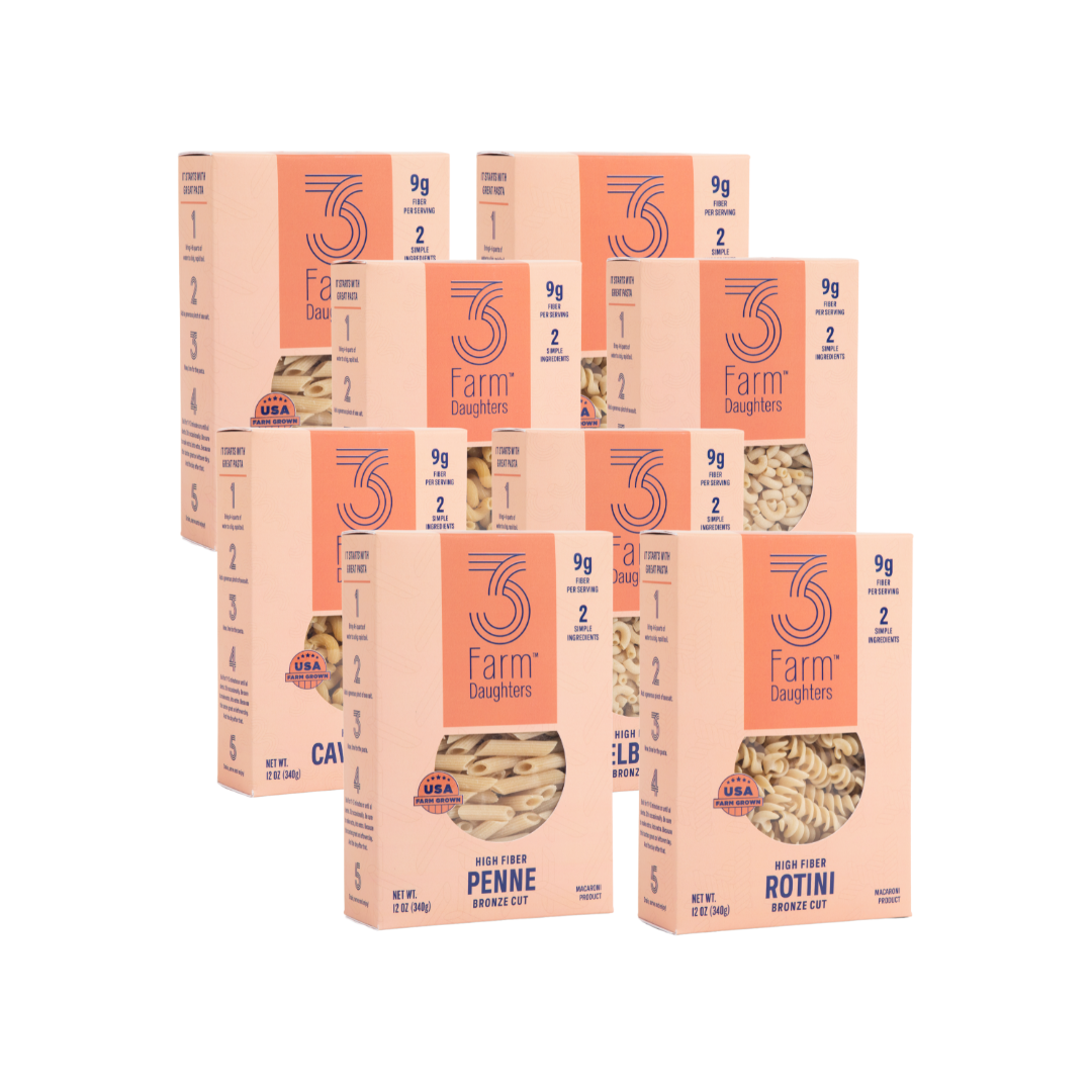 3 Farm Daughters - Premium Prebiotic Pasta Variety Packs – 3 Farm ...