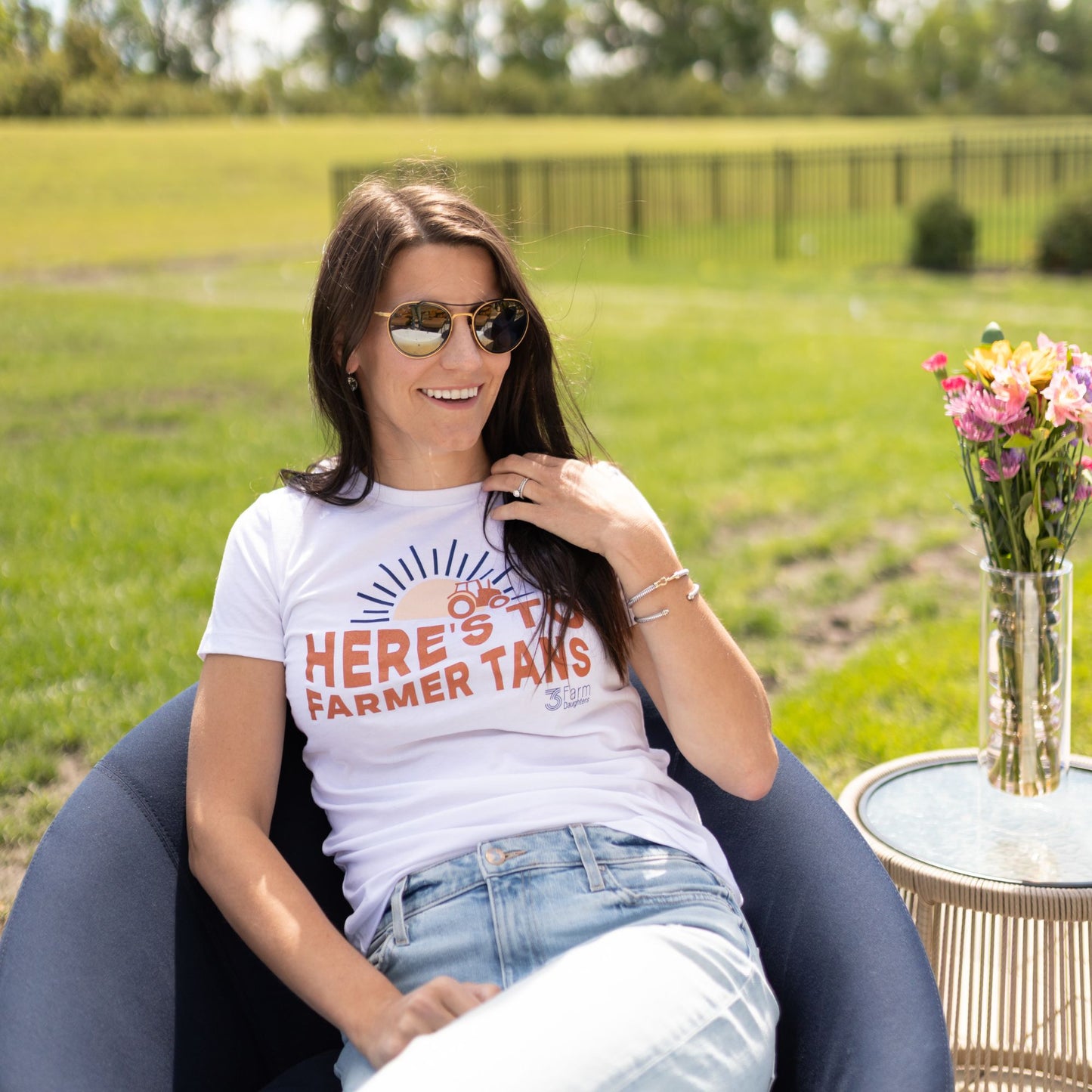 Here's to Farmer Tans Tee - SOLD OUT