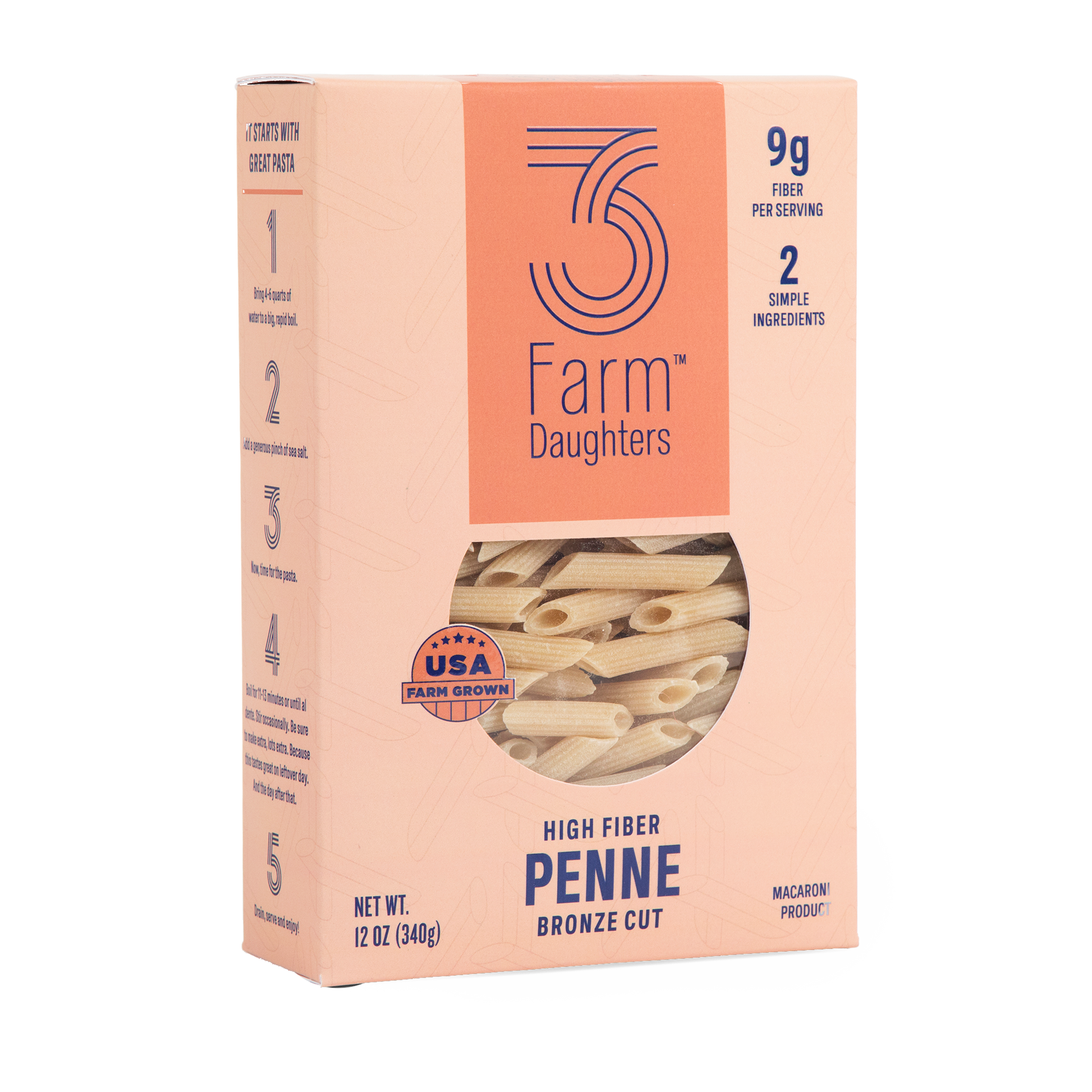 Premium, Healthy penne noodles