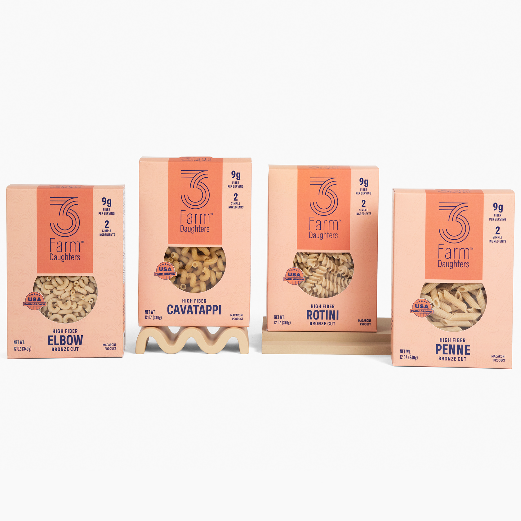 3 Farm Daughters - Premium Prebiotic Pasta Variety Packs – 3 Farm ...